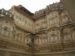 Jodhpur: Einer der Innenhfe der Palastanlage
