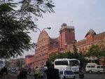 Jaipur: Die Scheinfassade "Palast der Winde" - Ausguck fr die Damen des Hofes