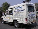 Jaipur: Fr die Dickhuter gibt es Erste-Hilfe-Fahrzeuge