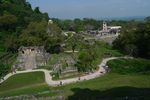 Palenque: Blick auf die Ruinensttte