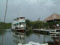 Fahrt auf dem Amazonas zur Amazon Village Lodge