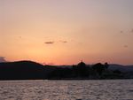 Udaipur: Stimmungsvoller Sonnenuntergang am Pichola-See