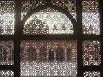 Fathepur Sikri: Das elegante Marmor-Gitterwerk des Mausoleums von Scheich Salam Chishti