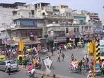 Delhi: In der Altstadt herrscht ein Gewimmel von Menschen und diversen Fahrzeugen