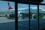 Ankunft mit Turkish Airlines