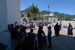 Zinacantán: Osterzeremonie vor der Kirche