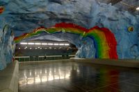 U-Bahnhof - Kunst unter der Erde