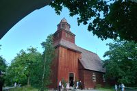 Seglora-Kirche im Skansen