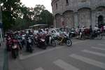 Unmengen von Mopeds in Hanoi
