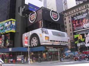 New York: Werbung am Times Square