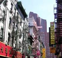 New York: Straße in China Town